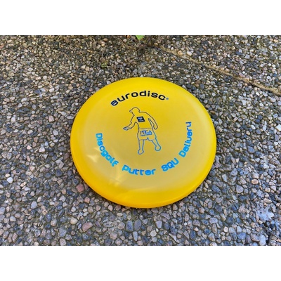 Discgolf - putter žltá
