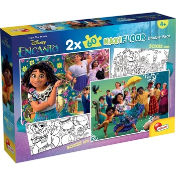 Lisciani Двулицев пъзел Lisciani - Encanto, 2 x 60 части (LI98163)