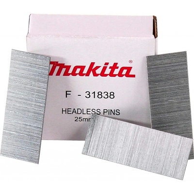MAKITA F-31838 hřebíky /pinky 0,6 x 25mm, 10.000ks