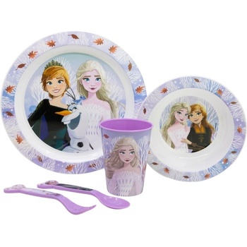 Stor Комплект за хранене Stor - Micro, Frozen Autum Leaves, 5 части (81050)