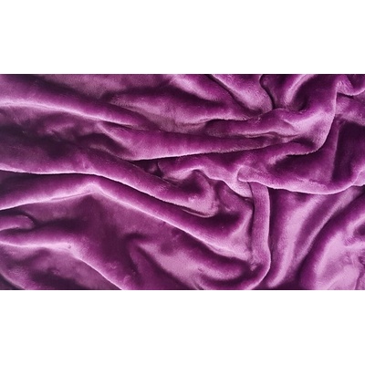 Skantex Prostěradlo mikroplyš tmavě fialové 140x200