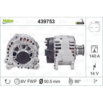 Alternátor VALEO 439753