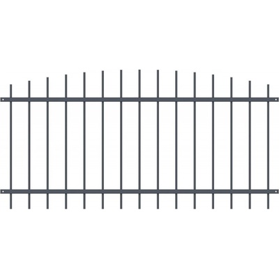 Kovové plotové pole PLP72 š. 2000 x v. 1000 mm