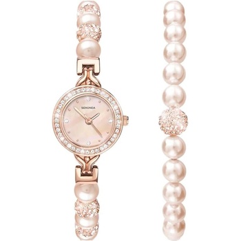 Sekonda Дамски сет Sekonda Gift Set Mother of Pearl - S-4111G (S-4111G)