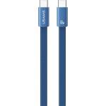 USAMS Кабел за данни USAMS U96 Type-C - Type-C, 120 см, СИНЬО ЧЕРЕН SJ783USB01 (SJ783USB01)