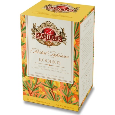 BASILUR Herbal Rooibos přebal 20 x 1,5 g