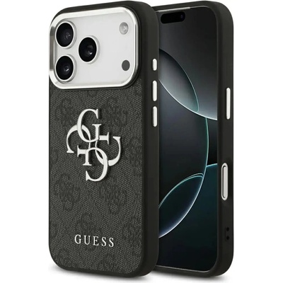 GUESS Калъф Guess 4G Big 4G Classic Logo за iPhone 17 Pro - черен (3666339517779)