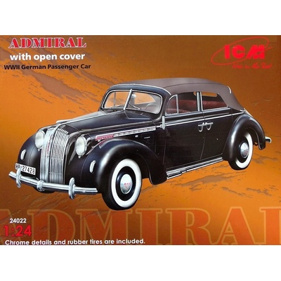 ICM ADMIRAL Cabriolet with open cover 24022 1:24