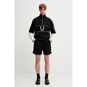 Fred Perry елегантен къс панталон мъжки от вискоза x Kris Van Assche (ST2104)