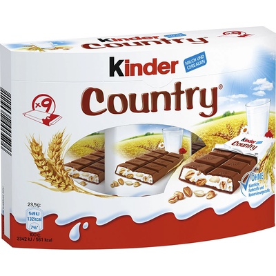Ferrero Kinder Country 23,5 g x 9