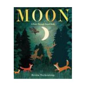 Moon: A Peek-Through Board Book (ISBN: 9780593372395)
