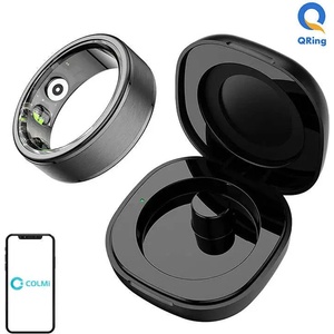 Colmi Смарт пръстен Colmi R03 20.3MM 11, Bluetooth 5.0, 15mAh, черен (R03 Black 11)