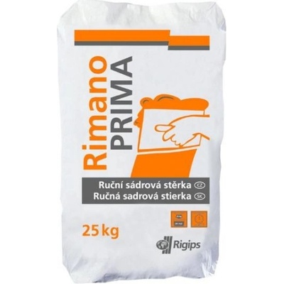 Rigips Rimano Prima 3-6mm 25kg - ručná sadrová stierka
