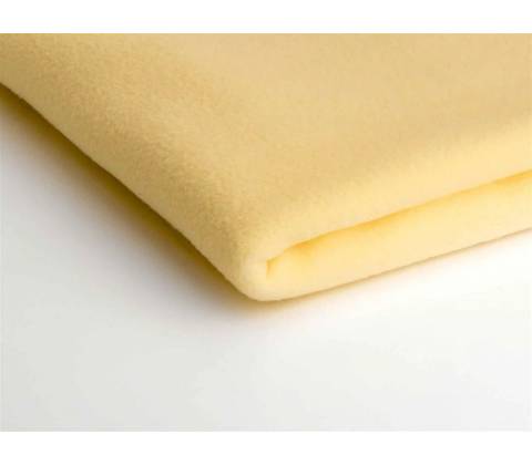 Microfleece farba vanilková 47