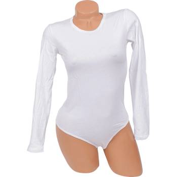 Image 1 of Дамско боди в бяло с дантела