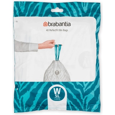 Brabantia Торби за боклук 40 бр. 5 l PerfectFit W - Brabantia (137846)