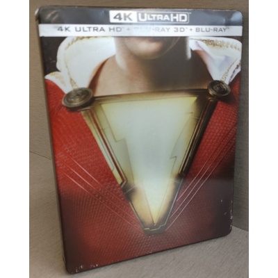 Shazam!4K Ultra HD BD + 3D BD Steelbook