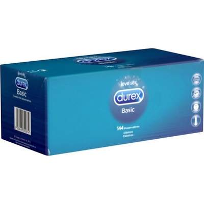 Durex Natural Slim Fit 144 ks