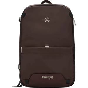 Tropicfeel Пътна раница Tropicfeel Hive 22-32 Travel backpack - Mahogany Brown / Coated - размер One Size (504-1083-0311)