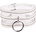 Devil Sticks Designer Traingo Collar Calf Softy Leather White