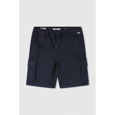 Pepe Jeans Chlapecké kraťasy JUNIOR GYMDIGO CARGO SHORT modrá