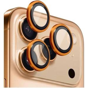Blueo Протектор за Камерата на iPhone 17 Pro, Blueo Cam Lens Glass, Оранжев (6934663762910)