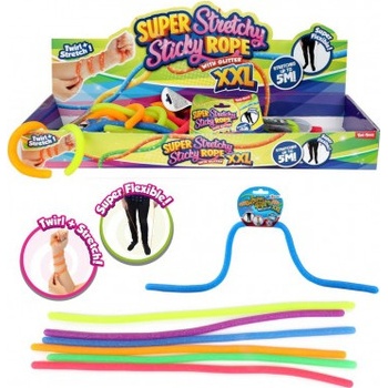 Guma s glitry natahovací elastická 50cm 6 barev