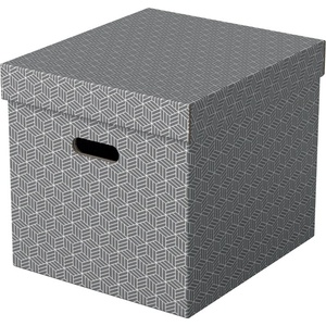 ESSELTE Кутия за съхранение ESSELTE Home кубична сива 3бр/опаковка 628289 (628289)
