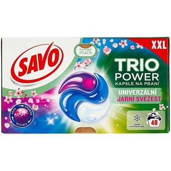 Savo Trio Power Univerzálne kapsule Jarná sviežosť 40 PD