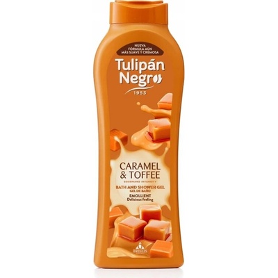 Tulipan Negro sprchový gél Caramel Toffee 650 ml
