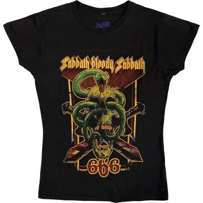 Black Sabbath Bloody Sabbath 666 Black L Дамски Риза (BSTS32LB03)