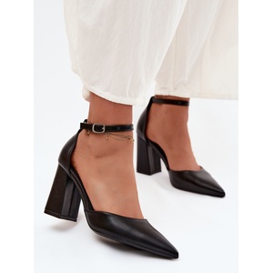 Step in style Дамски дебел ток модел 227163 Step in style