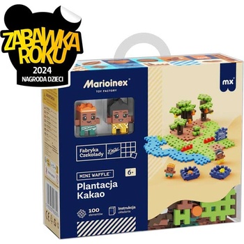 Marioinex Мини вафлен конструктор Marioinex " Какаова плантация" , 100 части (906 392)
