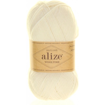 Alize Wooltime 55 bílokrémová