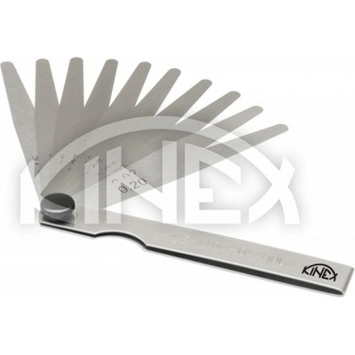 KINEX Луфтомерни пластини KINEX - 0.05-1 mm, 200 mm, 13 броя (KIN1132-02-013)