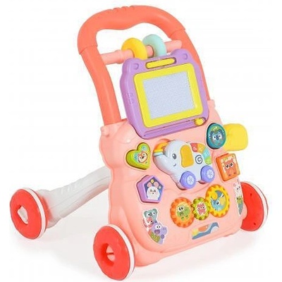 Moni ИГРАЧКА ЗА ПРОХОЖДАНЕ elephant he0811 РОЗОВ
