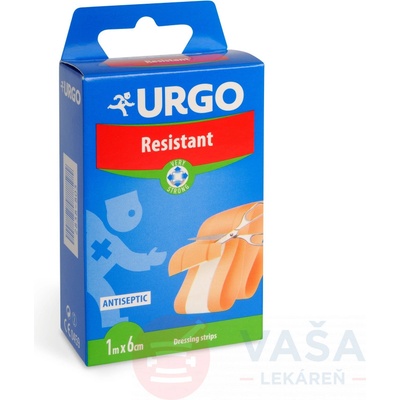 URGO Resistant Odolná náplast 1mx6cm