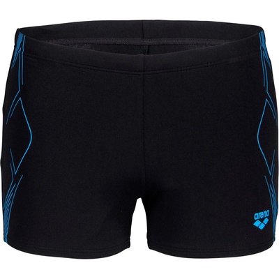 arena Мъжки бански слипове Arena Graphic Swim Short Stripes Swim brief - Black / Turquoise - размер 9 (DE) (050-2237-0117)