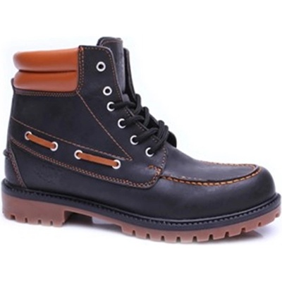 narmart Мъжки Боти Тъмно Кафяви 0701 (249503_Черно)