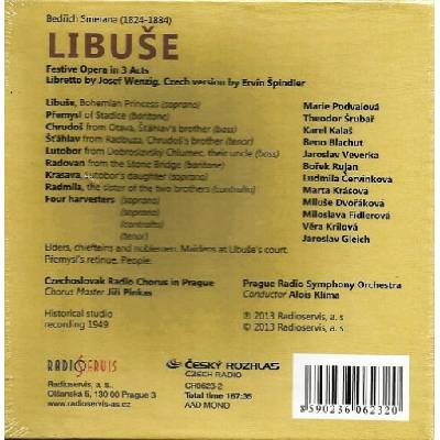 Smetana Bedřich: Libuše Marie Podvalová CD