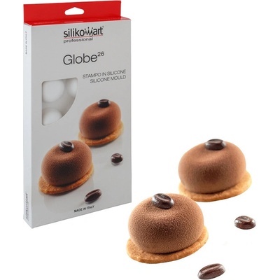 Silikomart Forma silikonová design globe 15x26 ml
