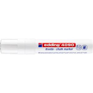 edding Мелков маркер, 4-15 мм, изрязан, edding "4090", бял 4-4090049 (4-4090049)