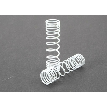 Traxxas Springs, rear (white) (progressive rate) (2), TRX5858 (TRX5858)