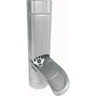 KJG Dešťová klapka 100 mm pozink – Sleviste.cz