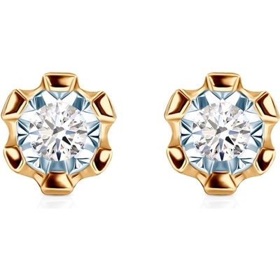 SAVICKI обеци: злато. диаманти