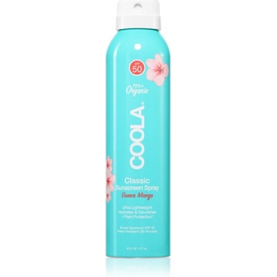 Coola Guava Mango opaľovací sprej SPF 50 177 ml