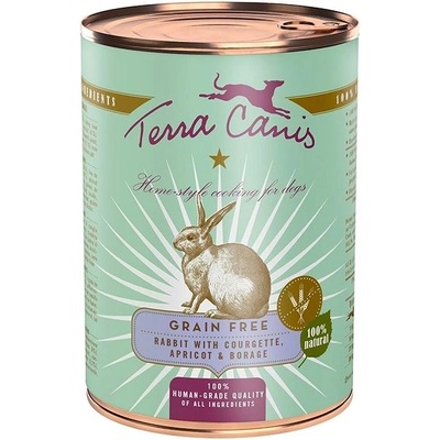 Terra Canis Grain Free Králik s cuketou marhuľou a saturejkou 400 g