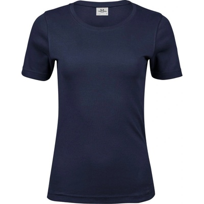 TeeJays Tričko Interlock TJ 580 krátký rukáv dámské COT-18058000201 Černá