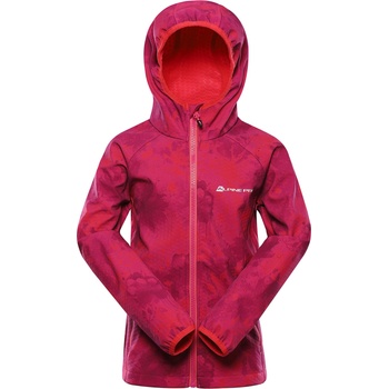 Alpine Pro Детско софтшел яке ALPINE PRO HOORO 2 fuchsia red вариант pb ALPINE PRO | Rozov | Момичешки | 92-98