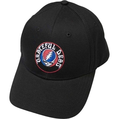 Grateful Dead Steal Your Face Logo Шапка с козирка Black (GRATECAP03B)